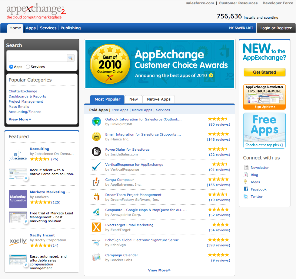 2005 – AppExchange