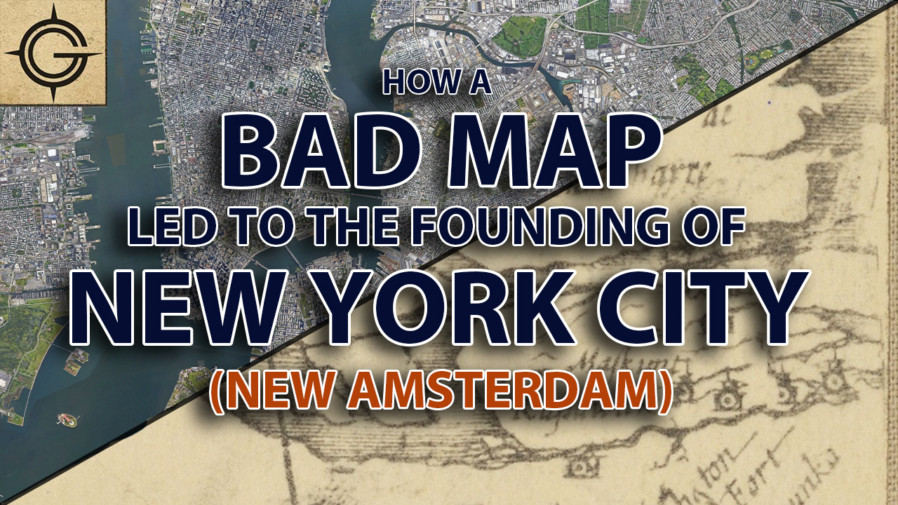 How a Map Mistake Led to the Founding of New York City