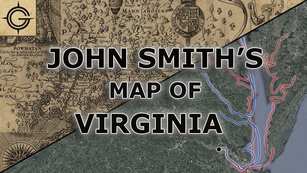 John Smith's Virginia Map