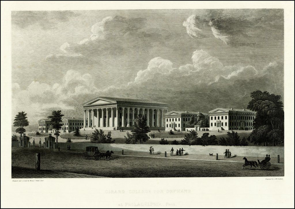 Girard College for Orphans at Philadelphia, Penn. Barry Lawrence
