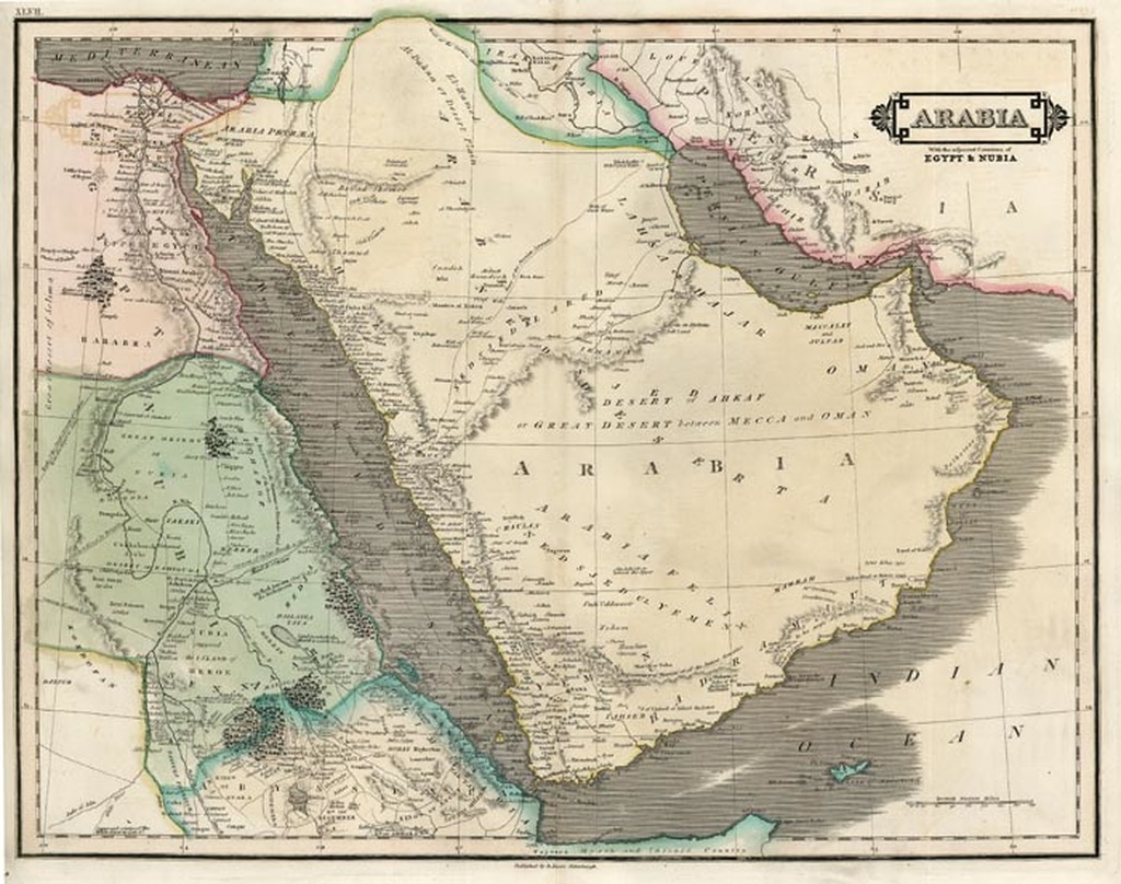 map of egypt and nubia