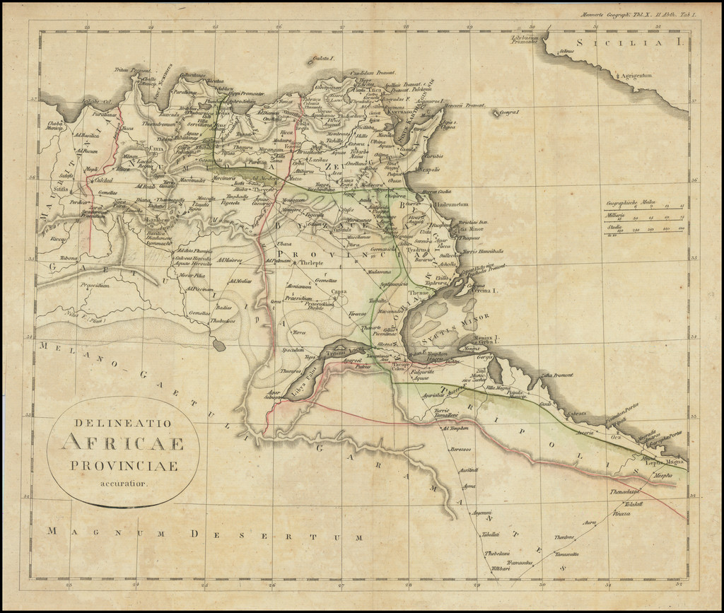 [Africa Proconsularis] Delineatio Africae Provinciae Accuratior ...