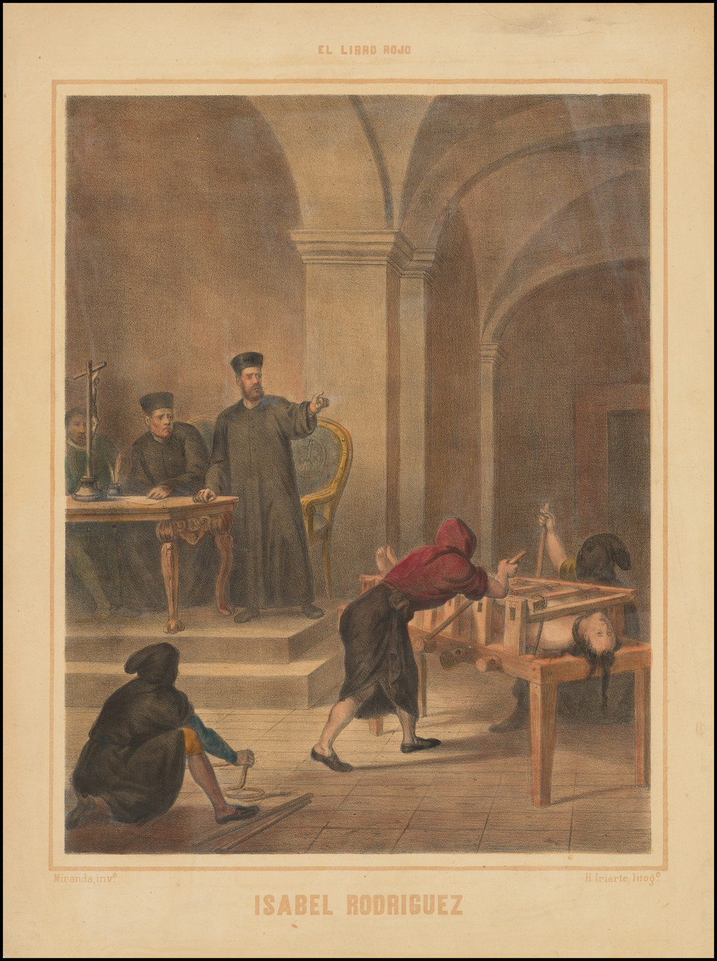 Execution of a Crypto-Jew In Mexico City ] Isabel Rodriguez | RUDERMAN Maps