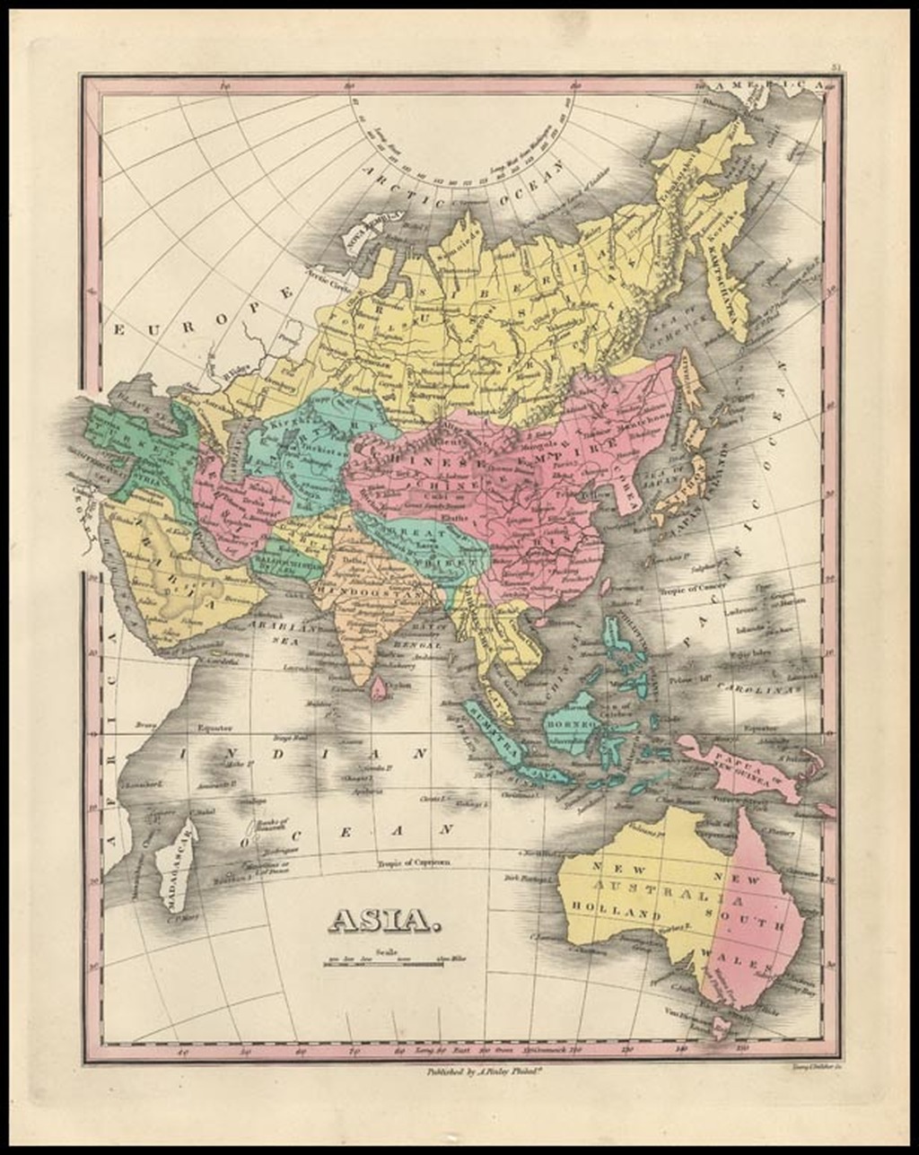 Asia [with Australia] - Barry Lawrence Ruderman Antique Maps Inc.