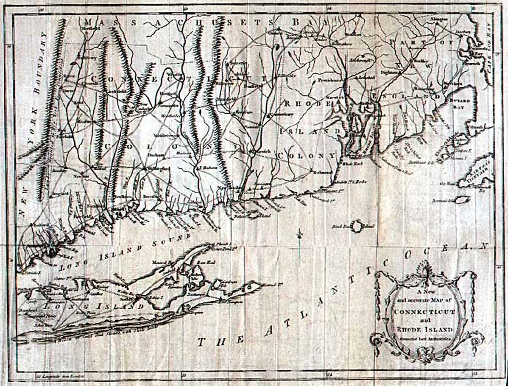 A New and Accurate Map of Connecticut and Rhode Island from the best ...