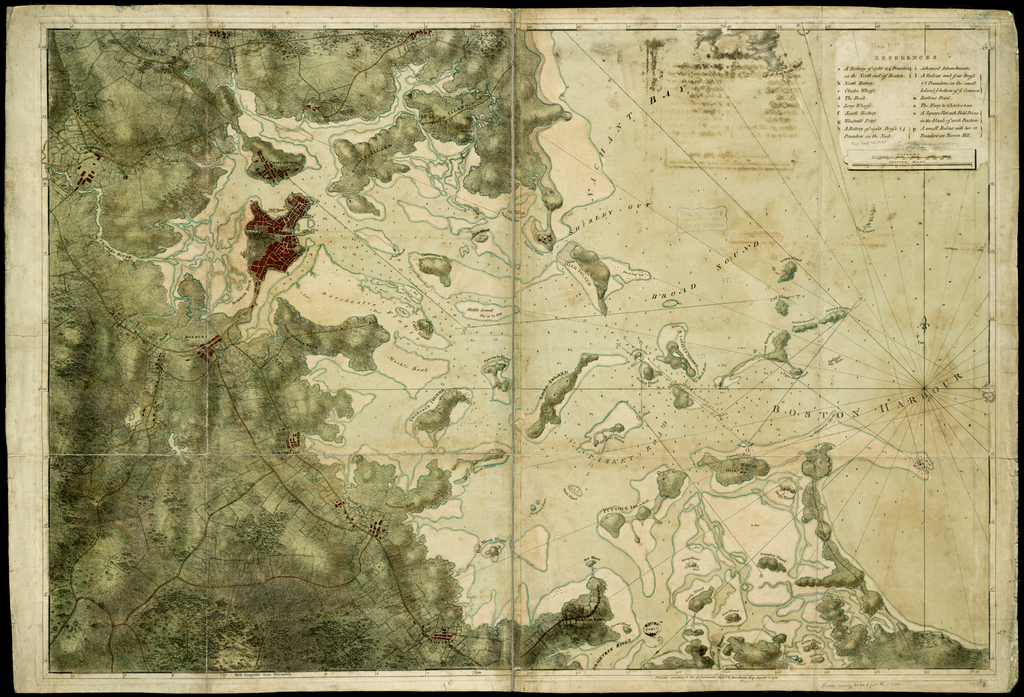 [Boston Harbor] - Barry Lawrence Ruderman Antique Maps Inc.