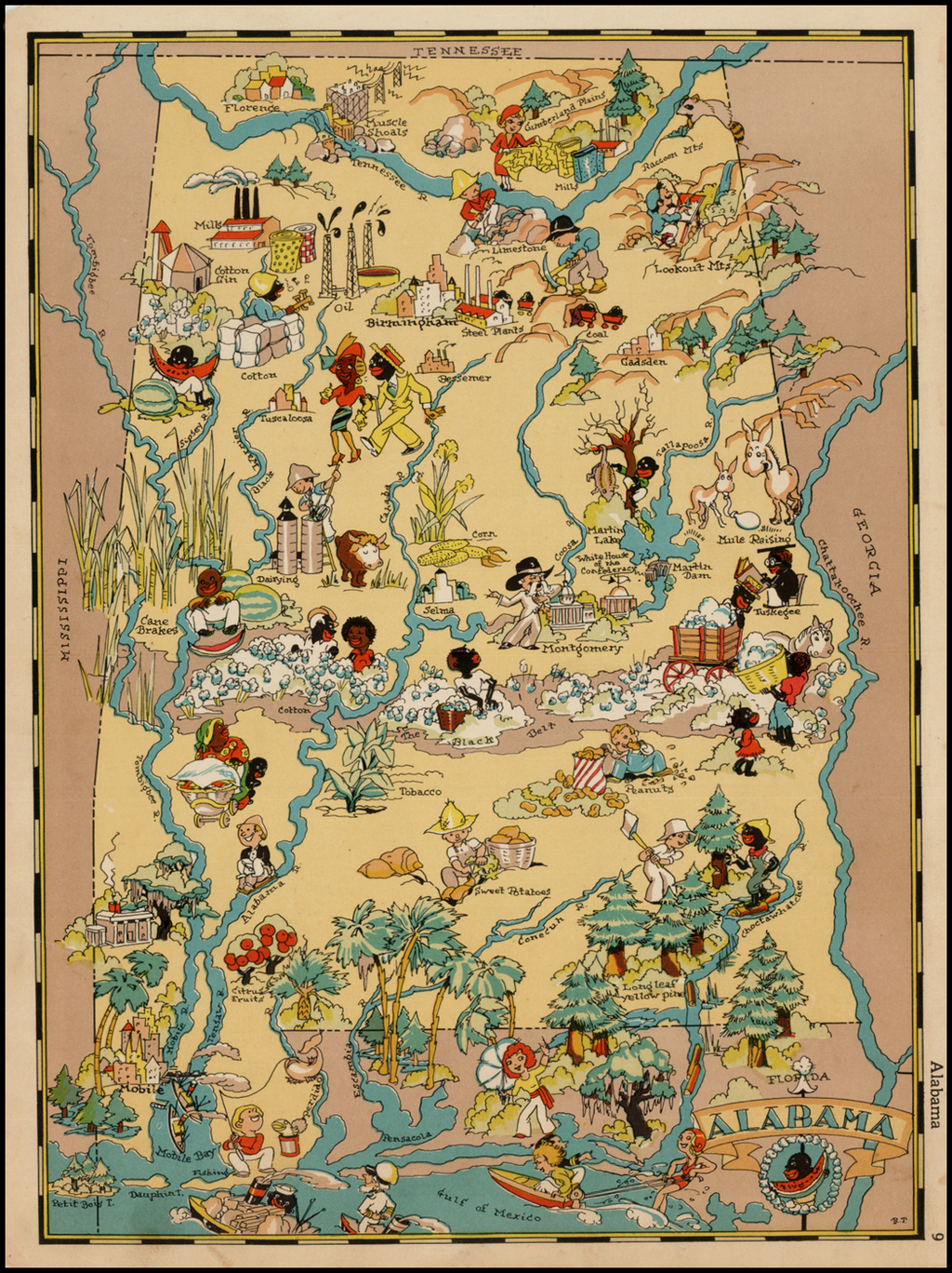 Pictorial Map. Карты тейлор