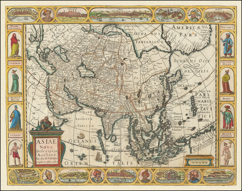 最新日本國地圖 ASIAE NOVA DESCRIPTIO 額装アート　レトロ 42409.jpg?v=1692053754