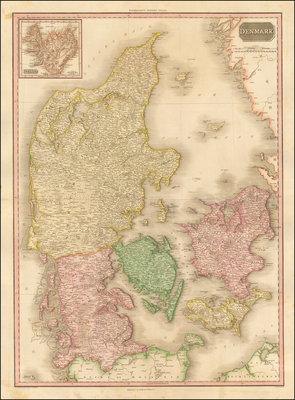 Denmark Barry Lawrence Ruderman Antique Maps Inc 7612