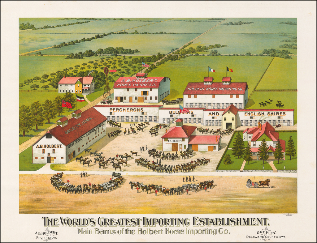 (Iowa Horse Breeding Farm) The World's Greatest Importing