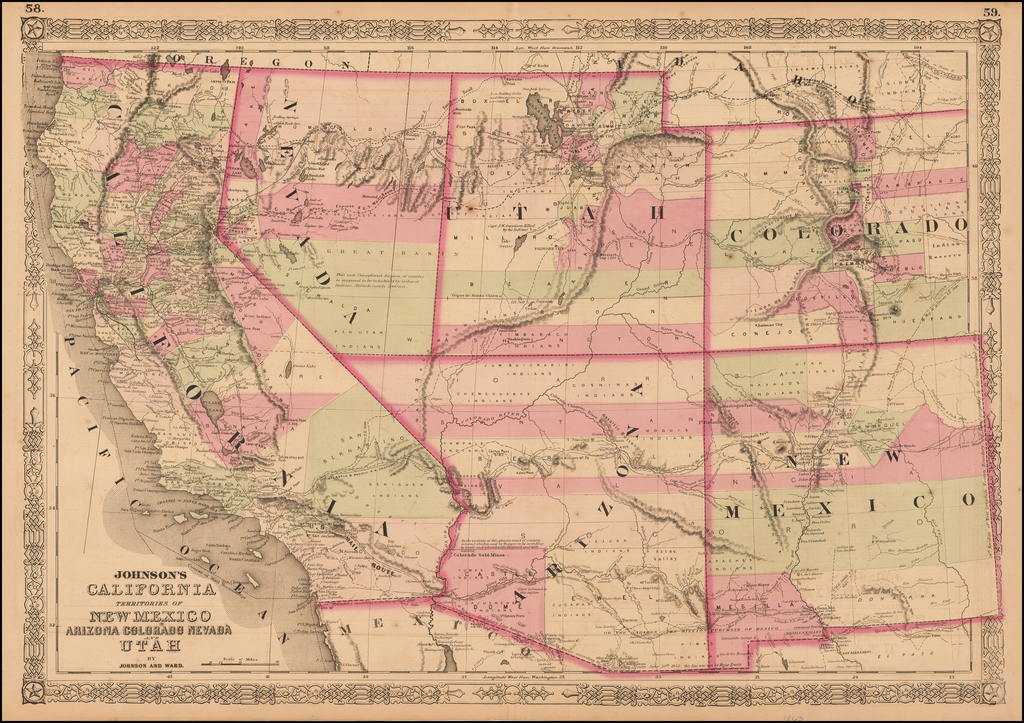 Arizona Border Wall Map 1491