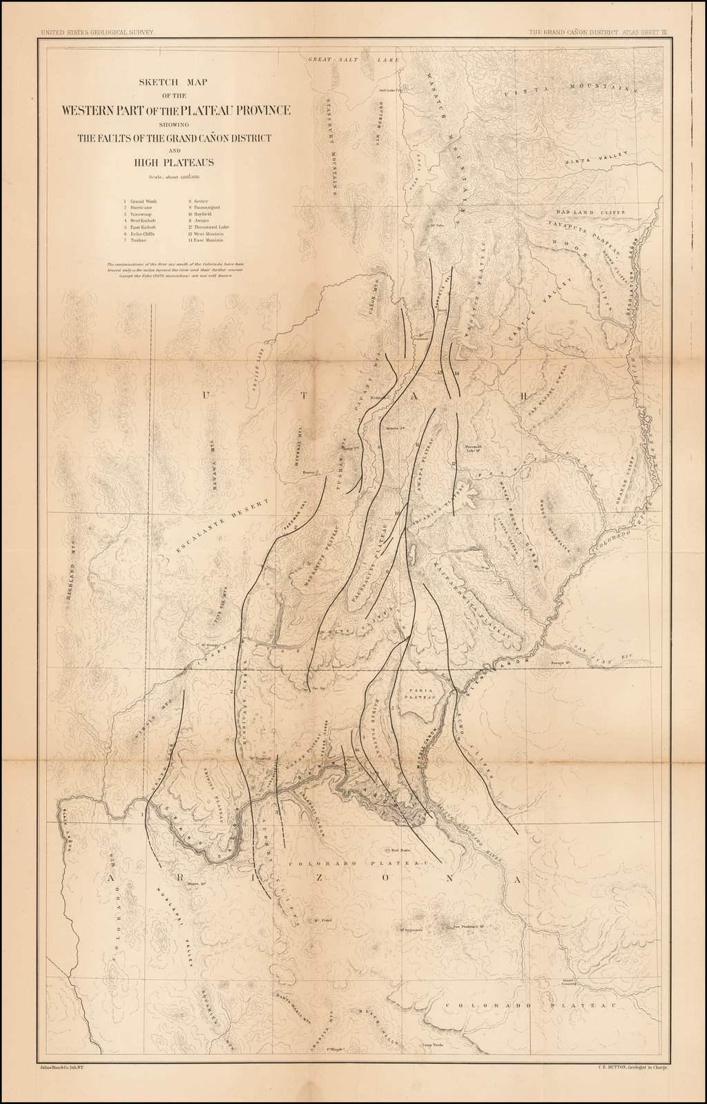 western plateau map