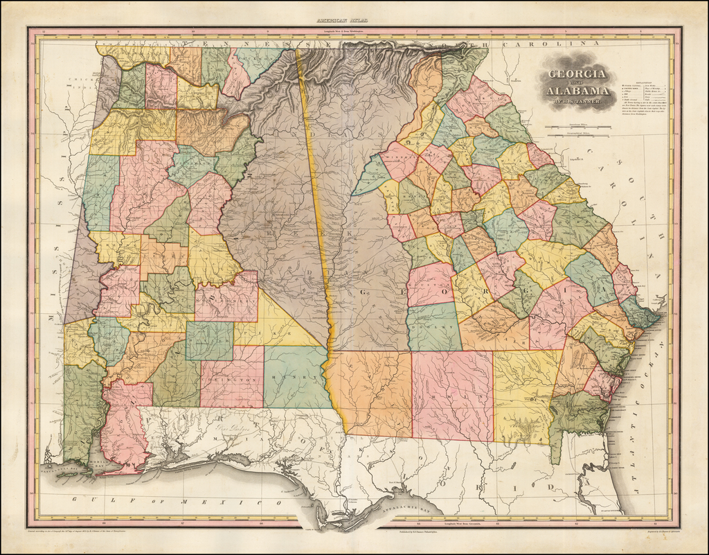 Road Map Of Georgia And Alabama World Map 6676