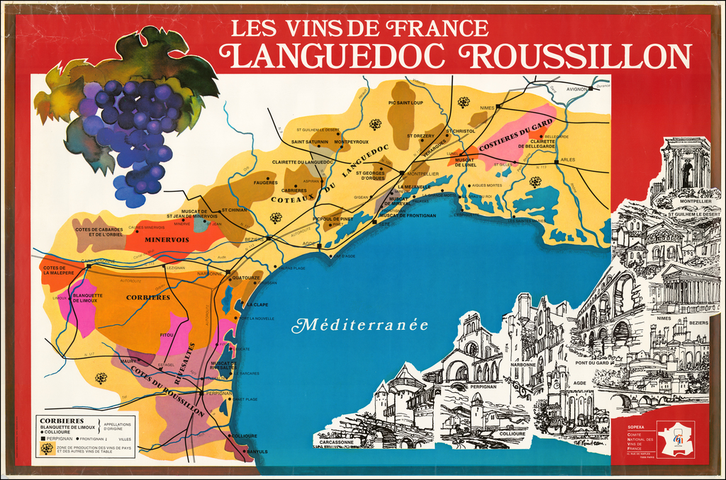Les Vins De France Languedoc Roussillon - Barry Lawrence Ruderman ...