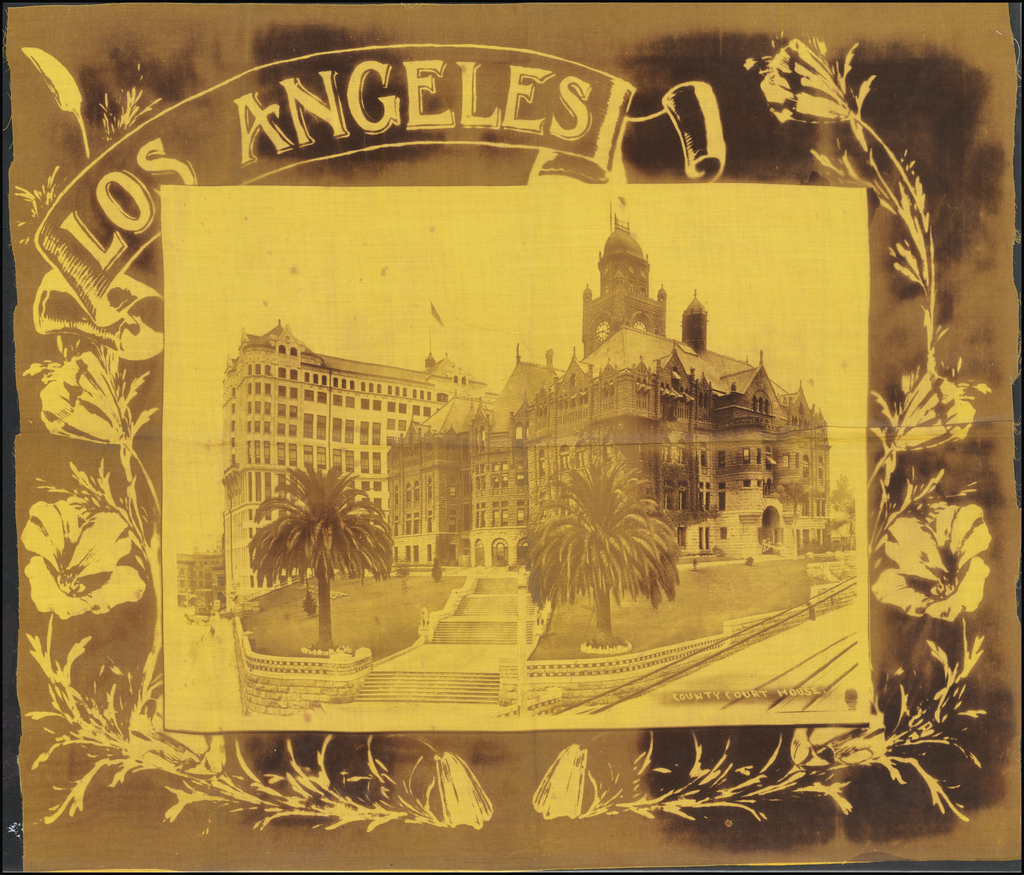Los Angeles Court House Barry Lawrence Ruderman Antique Maps Inc Los Angeles Court House Barry Lawrence Ruderman Antique Maps Inc