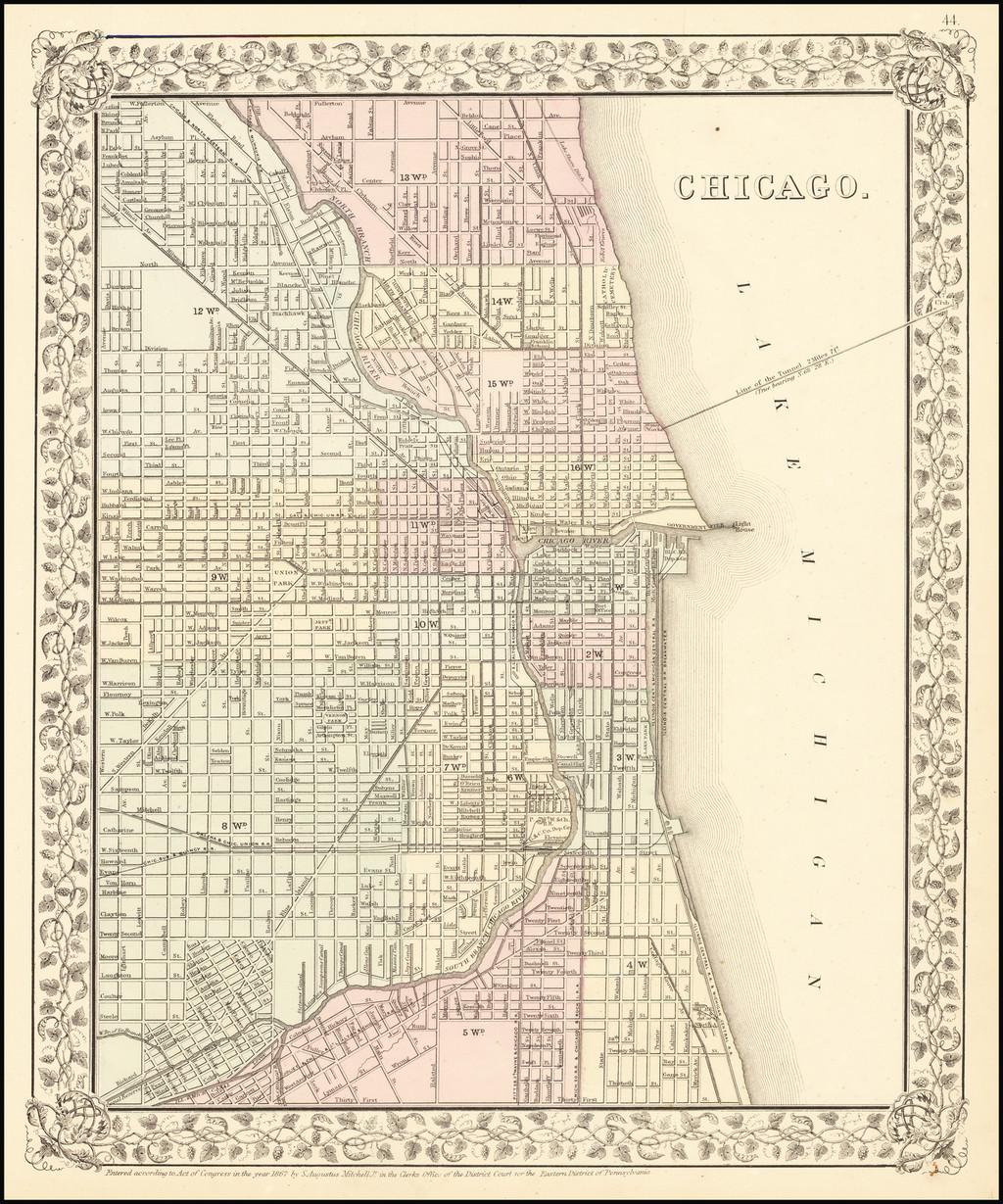 Chicago - Barry Lawrence Ruderman Antique Maps Inc.