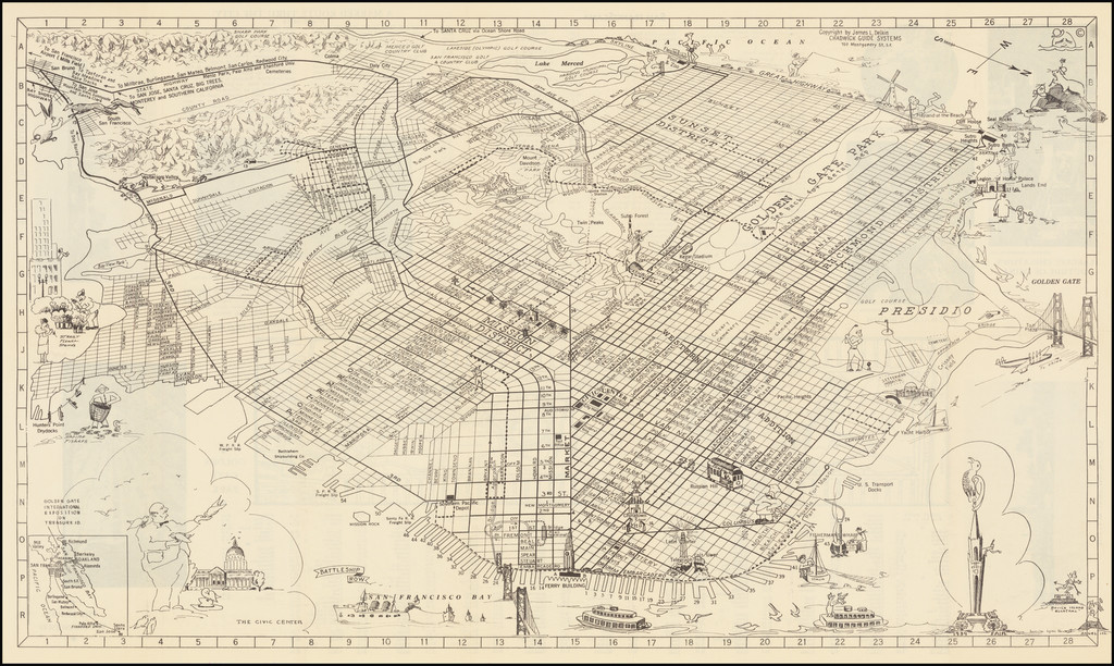 [San Francisco] - Barry Lawrence Ruderman Antique Maps Inc.