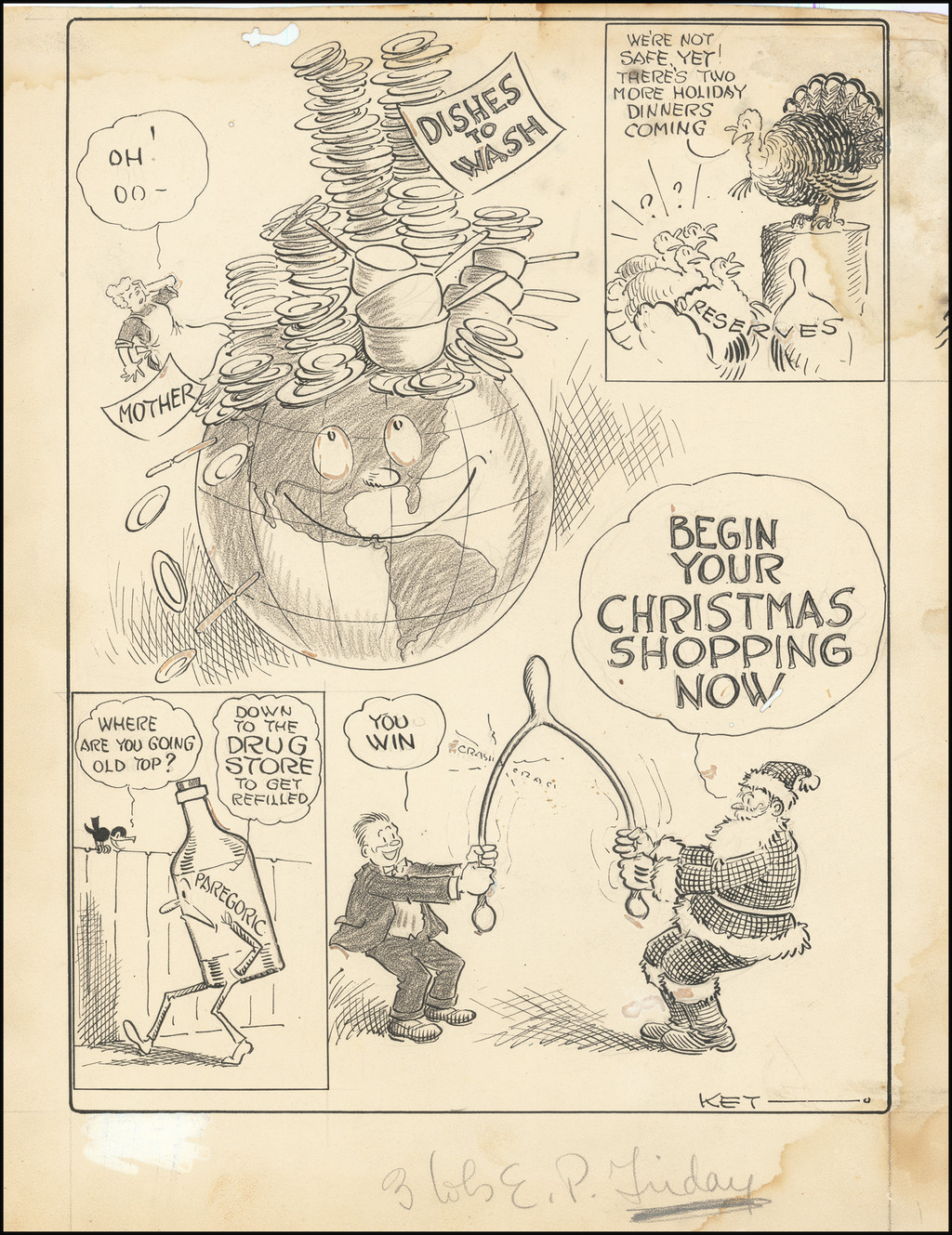 [Post-Thanksgiving Troubles] - Barry Lawrence Ruderman Antique Maps Inc.