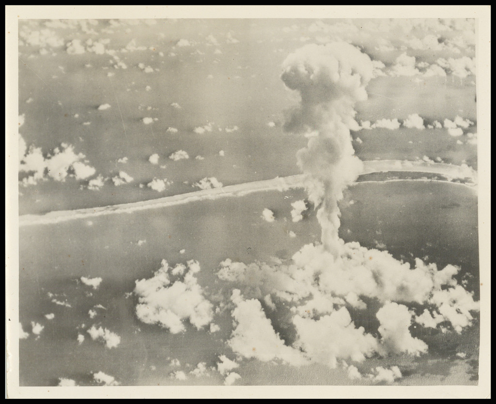 [Set of 4 Photographs of Crossroads Test Able] - Barry Lawrence ...