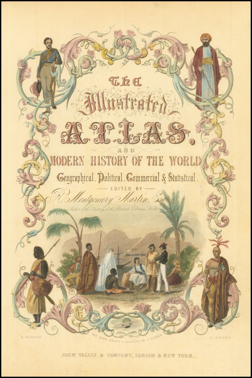 [Title Page] The Illustrated Atlas and Modern History of the World ...