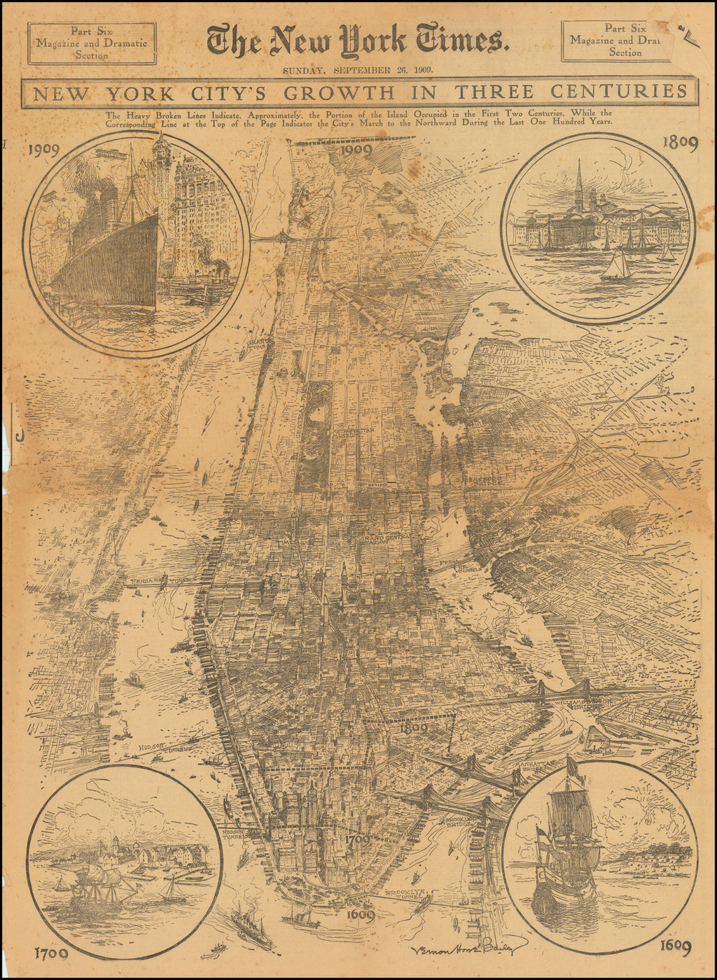 (Manhattan Through History) New York Times, Part Six Magazine and