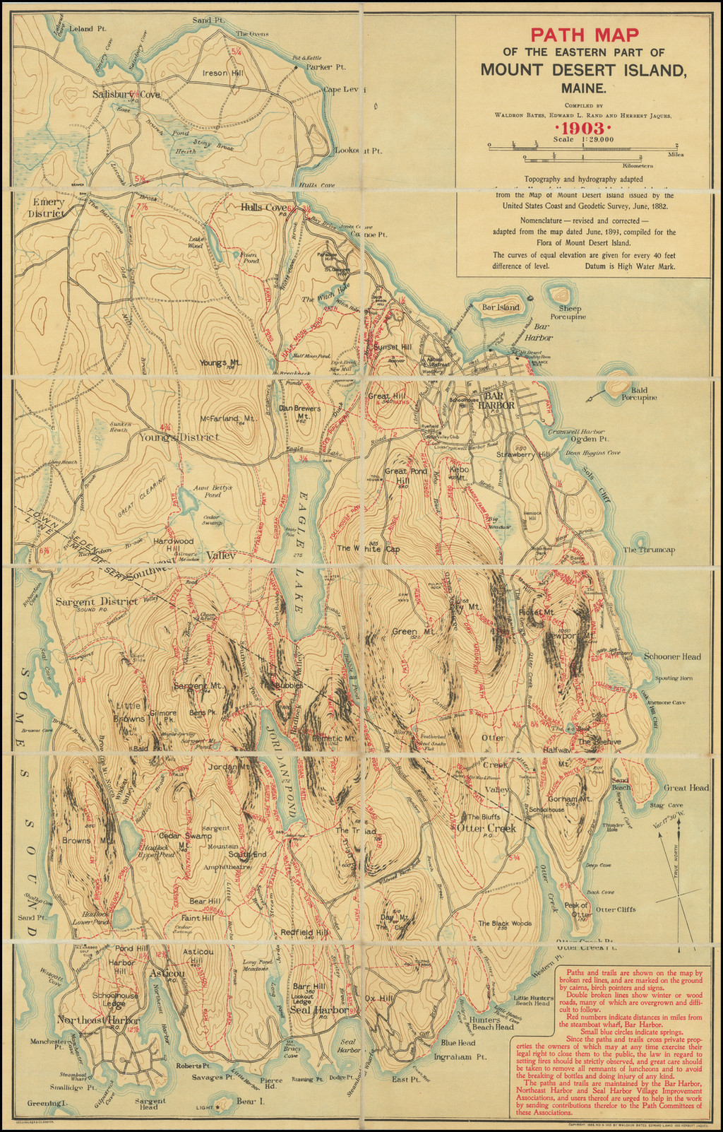 Path map