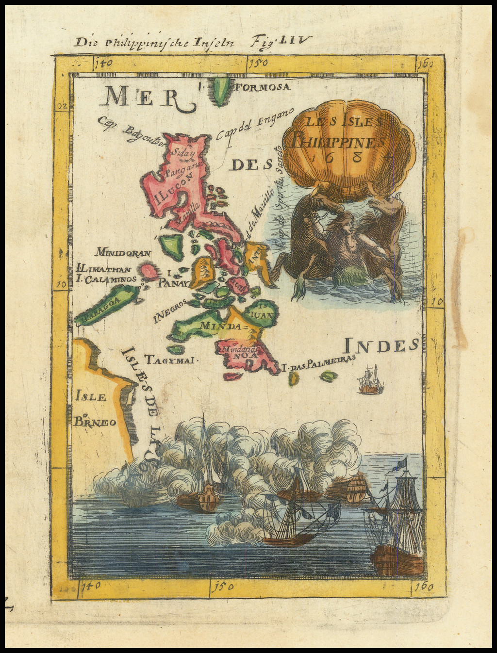 Les Isles Philippines 1684 - Barry Lawrence Ruderman Antique Maps Inc.