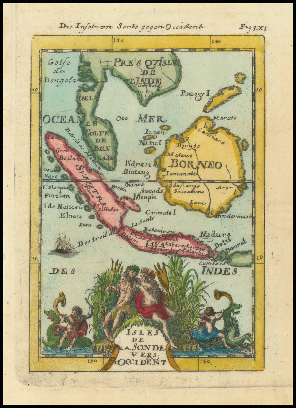 Isles De La Sonde Vers Occident - Barry Lawrence Ruderman Antique Maps Inc.