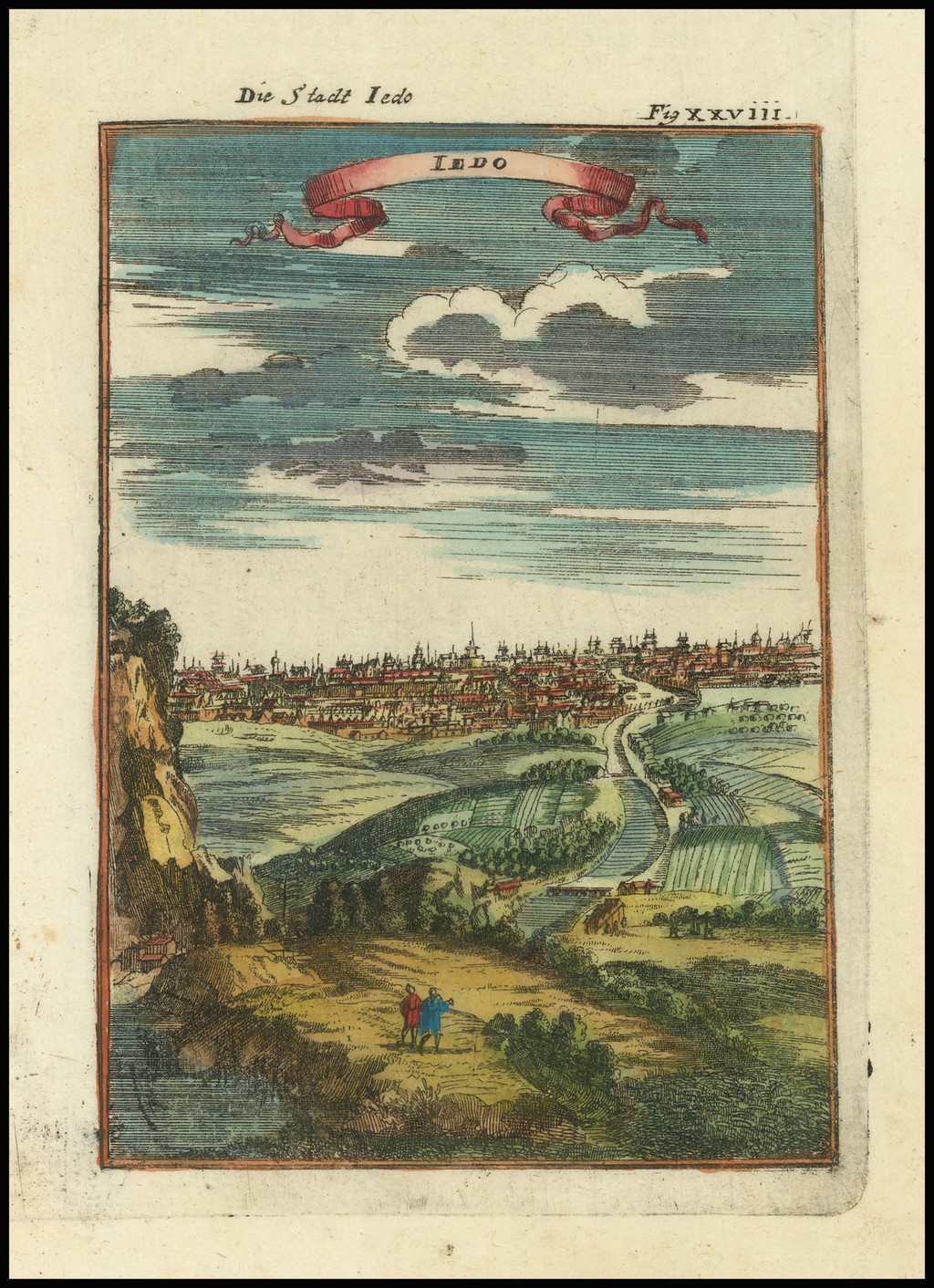[Tokyo] Iedo - Barry Lawrence Ruderman Antique Maps Inc.