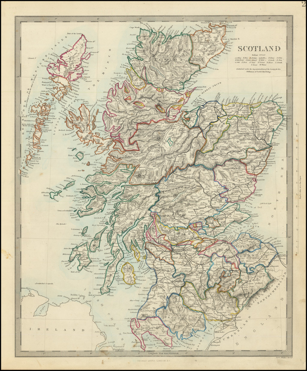 Scotland - Barry Lawrence Ruderman Antique Maps Inc.
