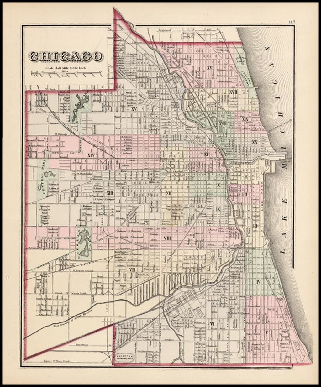 Chicago - Barry Lawrence Ruderman Antique Maps Inc.