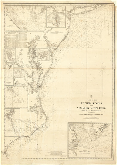 48-Mid-Atlantic and Southeast Map By Charles Copley