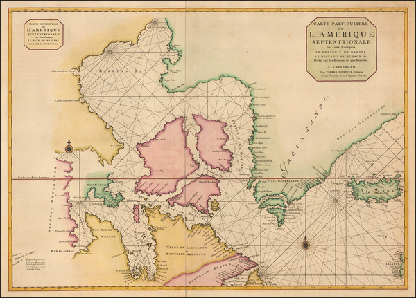 41-Polar Maps and Canada Map By Pierre Mortier