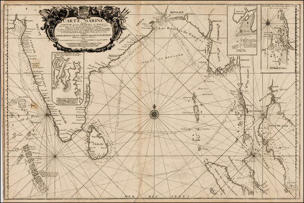 54-Indian Ocean, India, Southeast Asia, Other Islands and Central Asia & Caucasus Map By Jean-