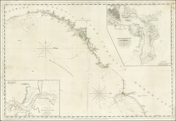 100-Southeast Map By E & GW Blunt