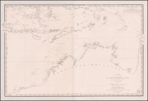 12-Southeast Asia and Australia Map By Depot de la Marine