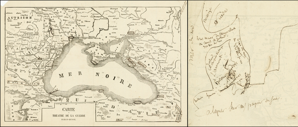 8-Ukraine, Romania and Turkey & Asia Minor Map By Anonymous