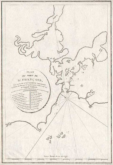 20-California Map By Jean Francois Galaup de La Perouse