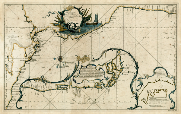 73-Central America and South America Map By Antonio de Ulloa