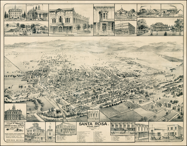 23-Other California Cities Map By W.W. Elliott & Co.