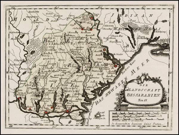 35-Ukraine Map By Franz Johann Joseph von Reilly