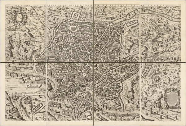 36-Italy Map By Giacomo Giovanni Rossi