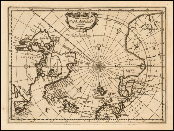 34-Polar Maps Map By Jacob van Waesberg