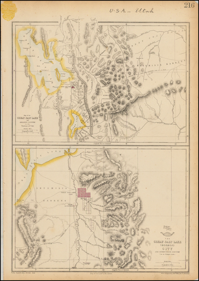 98-Southwest and Rocky Mountains Map By Edward Weller