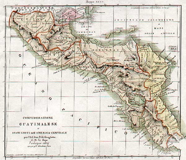 100-Central America Map By La Sage