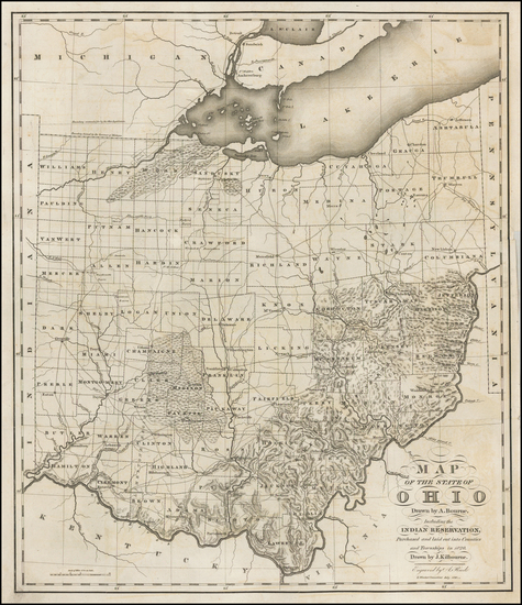 7-Midwest Map By Caleb Atwater