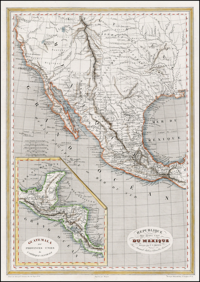 58-Texas, Southwest, Rocky Mountains and California Map By Charles V. Monin