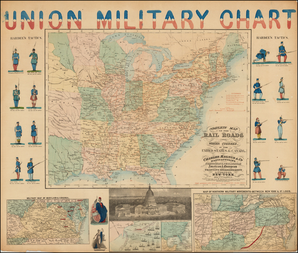 58-United States Map By Charles Magnus