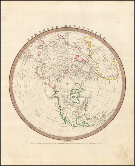 47-Northern Hemisphere and Polar Maps Map By David Hugh Burr