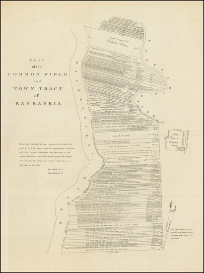 89-Midwest and Plains Map By American State Papers